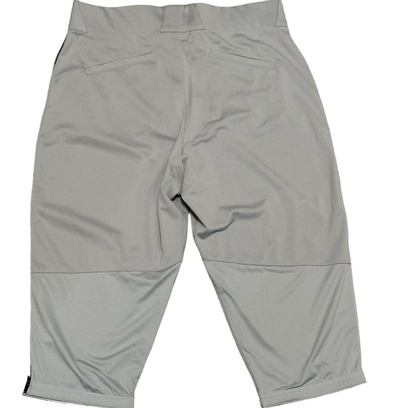 Men’s Women’s Team Nike 2XL Baseball Softball Knickers Pants Gray Elastic Waist - Picture 4 of 9